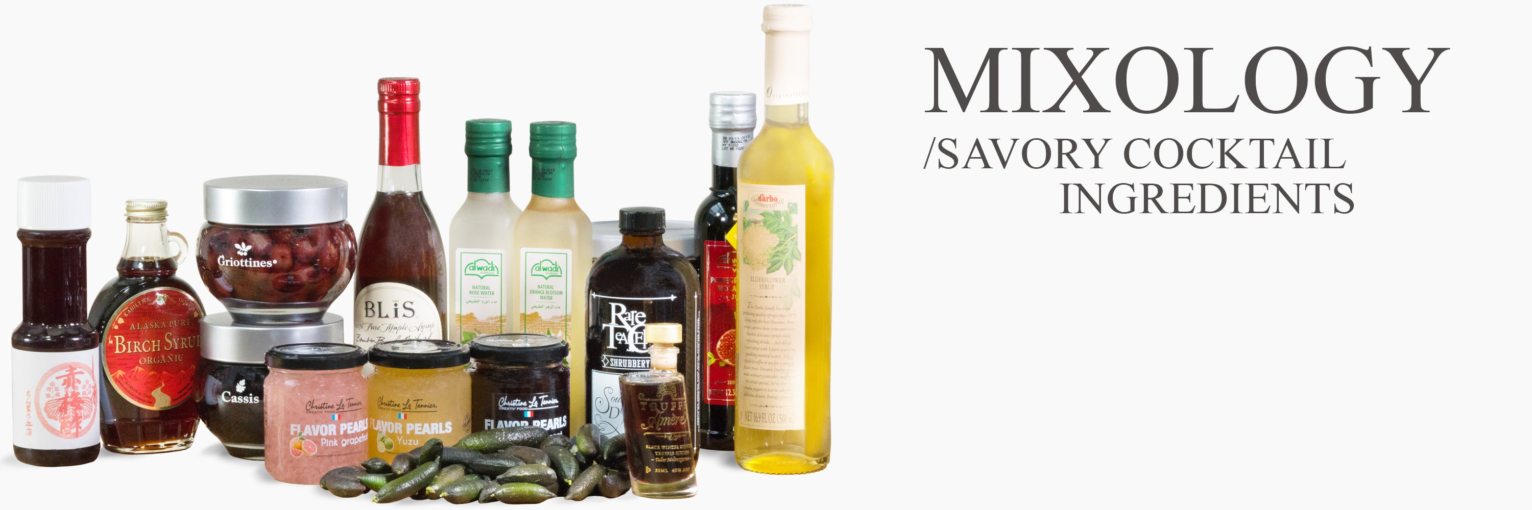 Savory Cocktail Ingredients