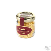 23 Karat Edible Gold Leaf Flakes - Rare Tea Cellar