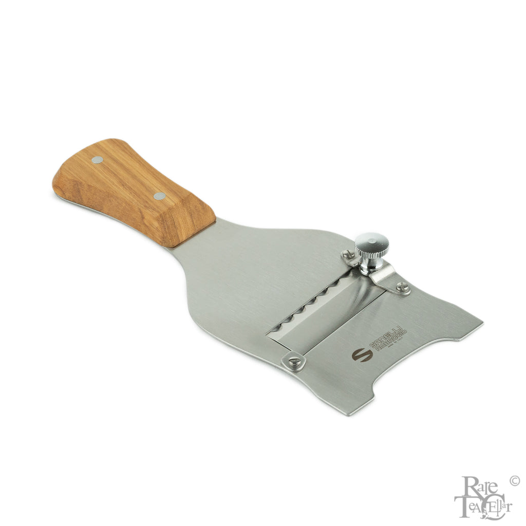 Olive Wood Handle Modern Truffle Slicer - Rare Tea Cellar